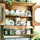 Watercolor Tea Cabinet by Elizabeth4361 Medeiros