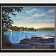 Print Candlewood Lake Canvas Print by Elizabeth4361 Medeiros