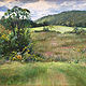 Oil painting Tarrywile Park, Danbury CT. by Elizabeth4361 Medeiros